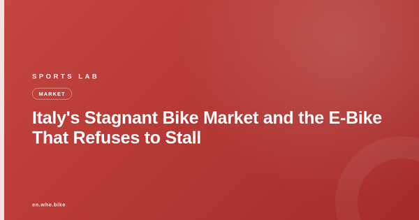 Italy's Stagnant Bike Market and the E-Bike That Refuses to Stall